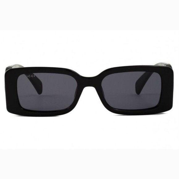 NEW GUCCI GG1325S 001 WOMEN'S SUNGLASSES BLACK GUCCI - Picture 3 of 7